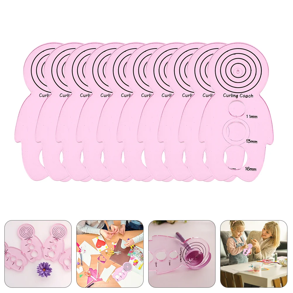 10 Pcs Paper Quilting Instrument DIY Craft Tool Rolling Curling Quilled Handmade Winder Quilling