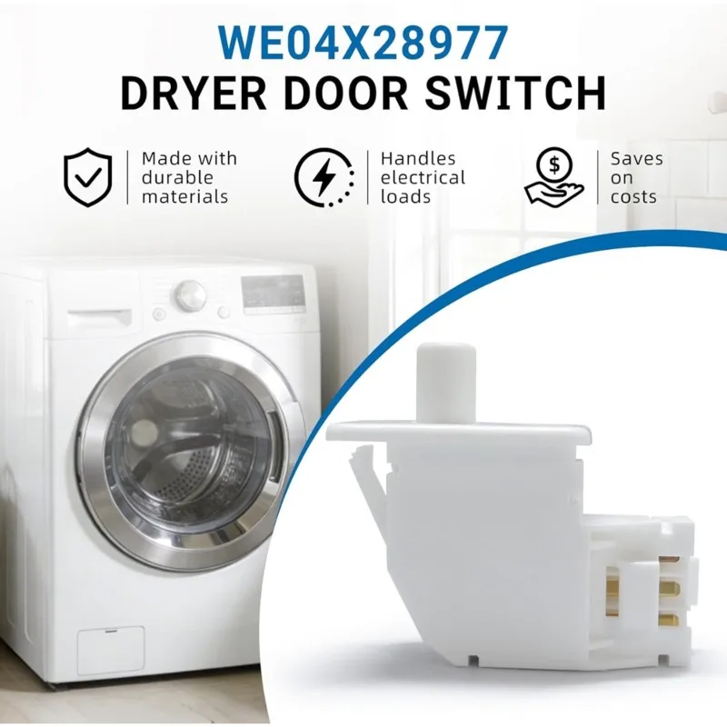 【GARMENT】WE04X28977 Dryer Door Switch For GE Hotpoint WE10X23879