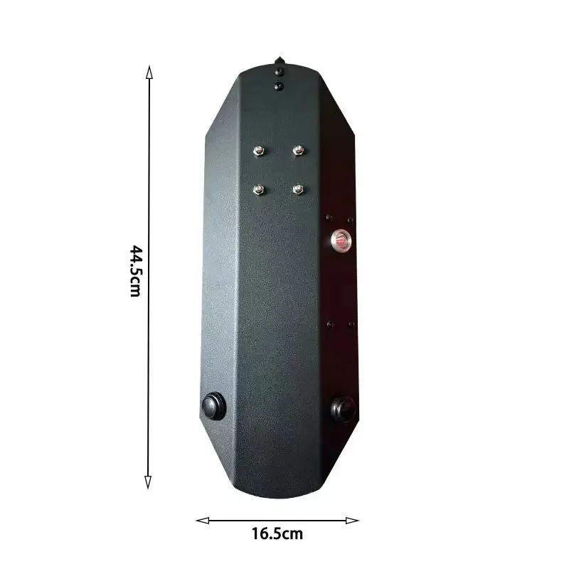 2025 Self Defense Shield Antiriot Security Protection Equipment Safety Supplies Window Broken Aluminium Alloy