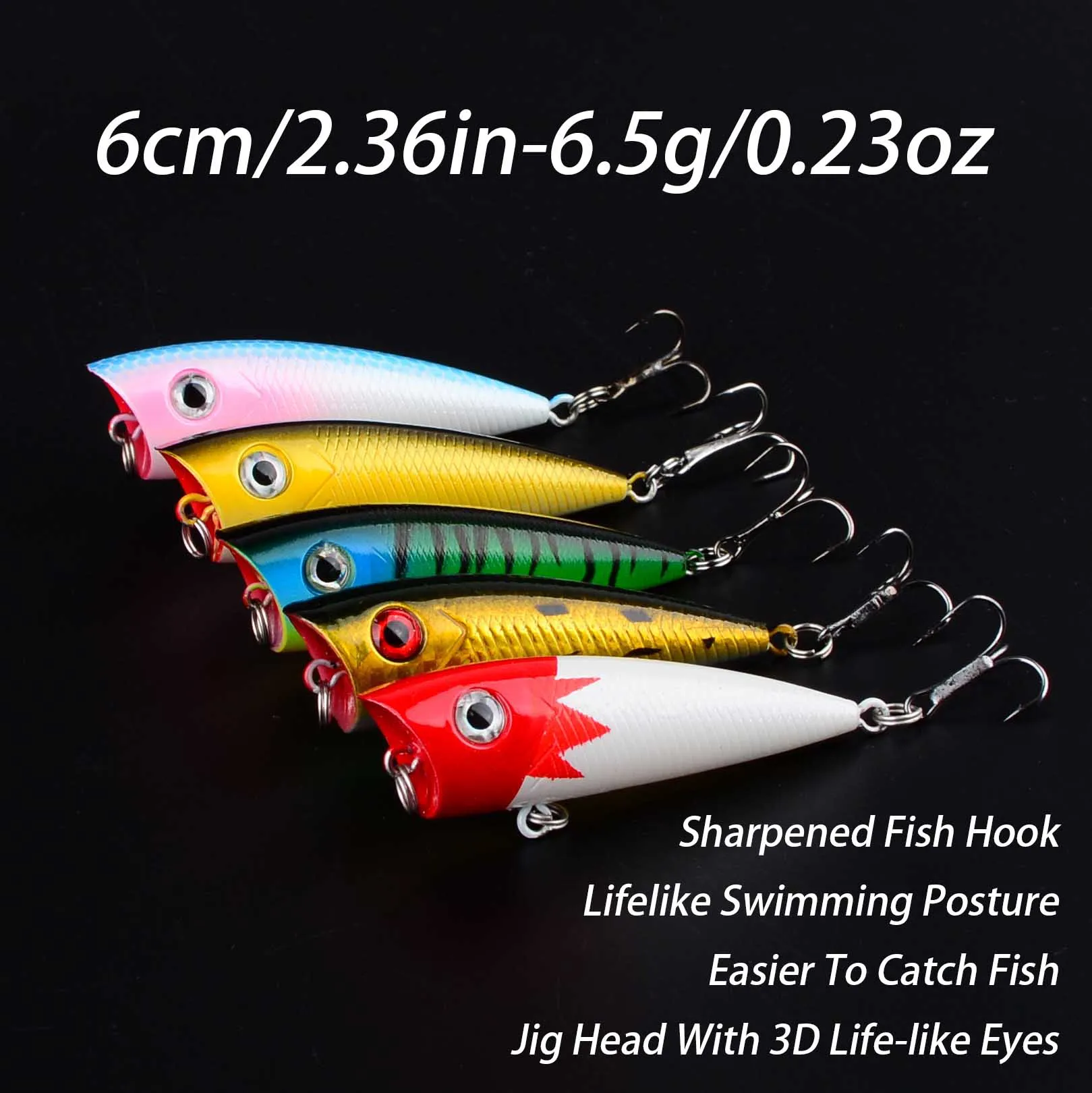 Luya Cebo Superficie Láser – Señuelo de vinilo para pesca
