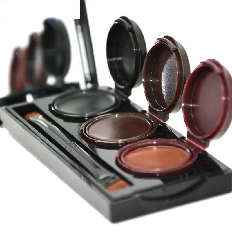 아이 브로우 인핸서 화장품, 메이크업 아이라이너 젤, 눈썹 파우더 팔레트, 방수 지속, 진흙 방지 화장품 뷰티