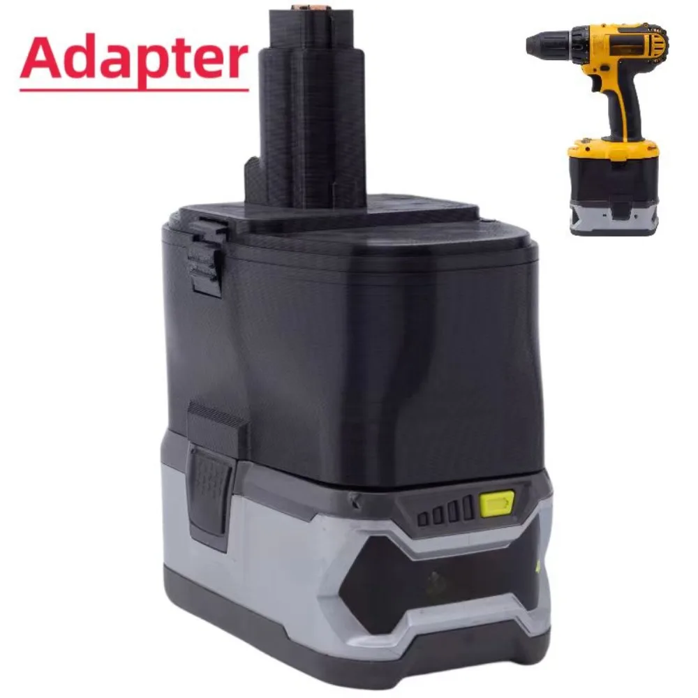 

Battery ﻿Converter ﻿Adapter For Ryobi 18v Lithium Conversion To Dewalt 20V 18v Tool ﻿Converter (Not Include Tools And Battery)