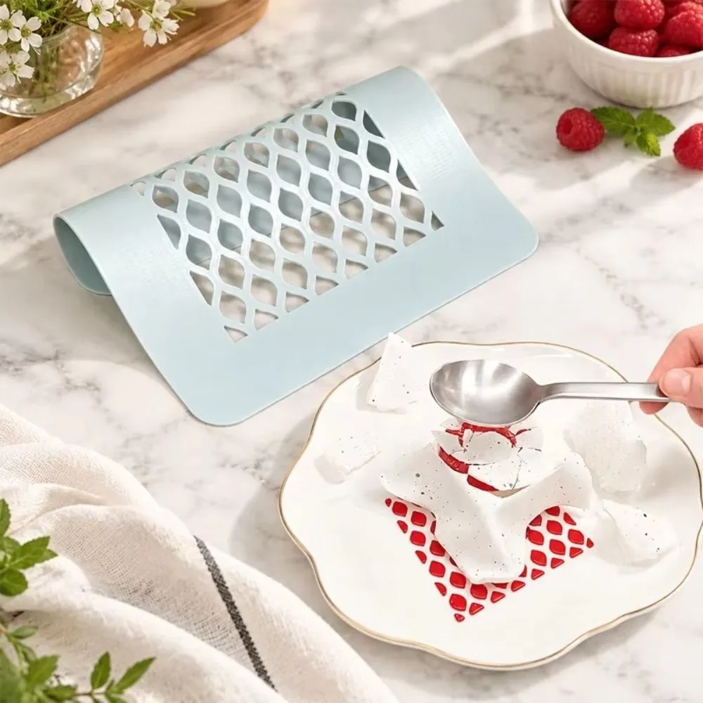 Reusable Silicone Hollowed-out Mold Easy Release Flexible Pastry Decorating Template DIY Baking Tool Cake Decoration Mold
