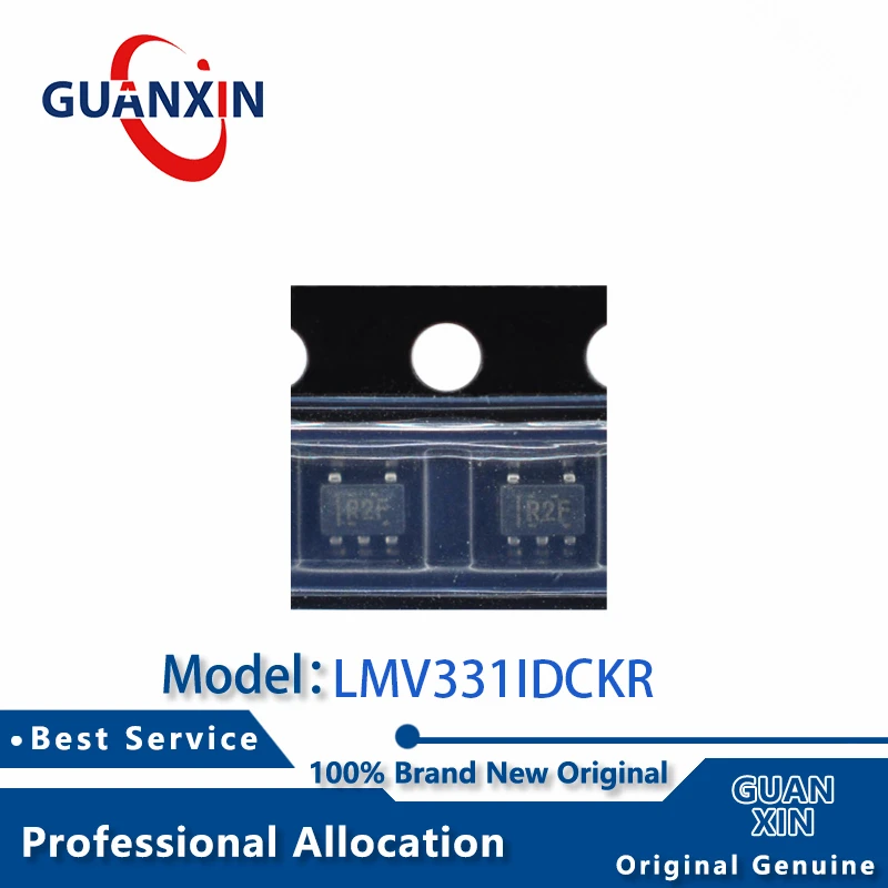

100% New electronics LMV331IDCKR LMV331IDCKT SC70-5 Marking R2* LMV331