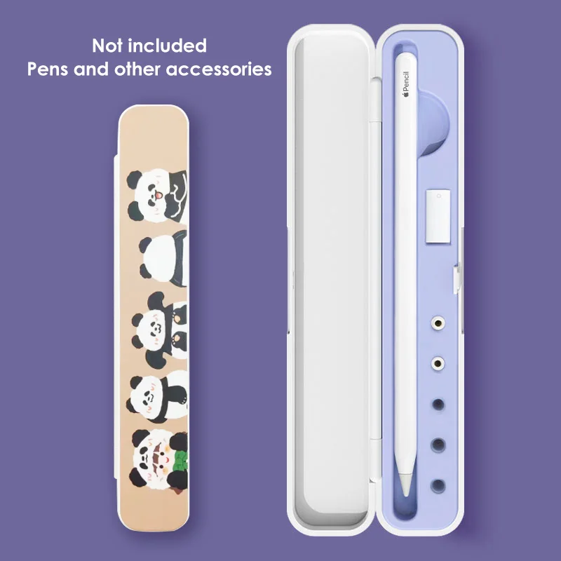 Cartoon Cat Claw for Apple Pencil 2 1 Pen Box Pencil 1st and 2nd Generation Capacitor Pen Tip Sleeve Adapter Accessories Pen Box