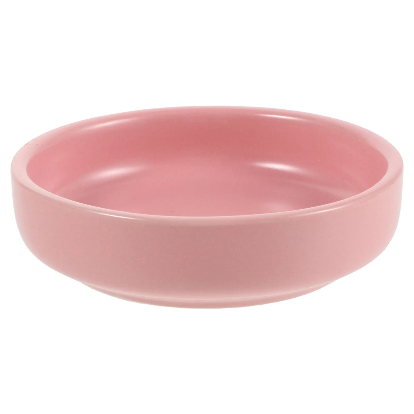 Japanese Ceramic Sushi Dipping Bowl Porcelain Stackable Pink Sauce Dish Vintage Serving Plate Appetizer Tray for Bbq Party