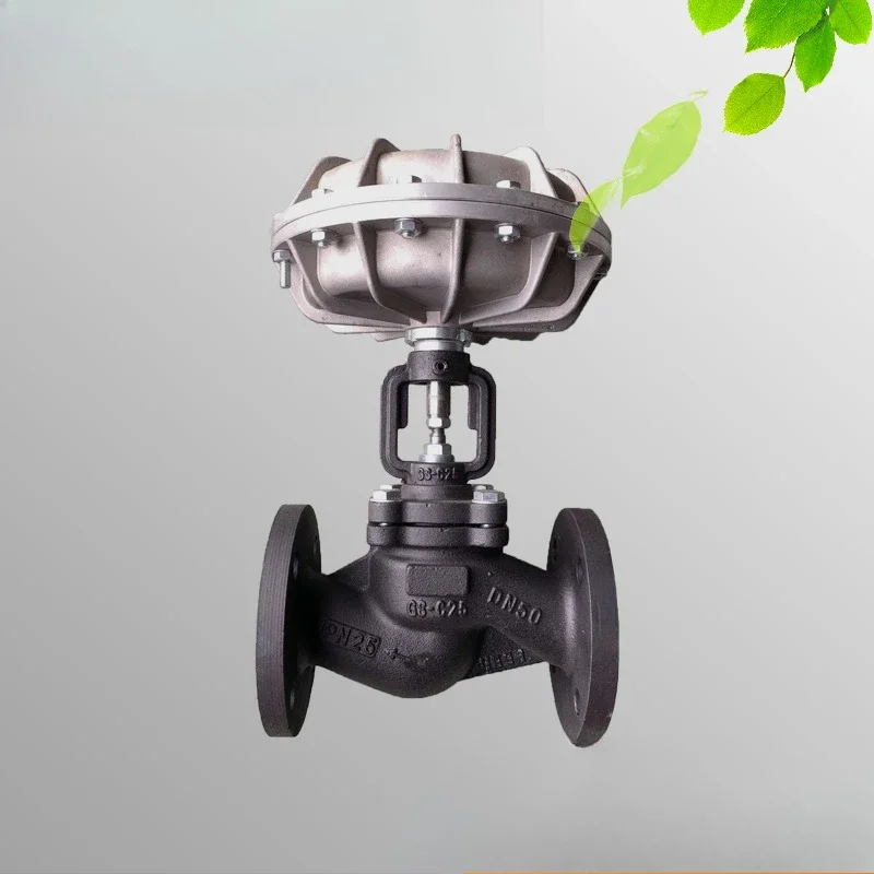 Pumpkin new aluminum alloy head cast steel film cut-off valve ZMBAQ high temperature steam pneumatic control valve
