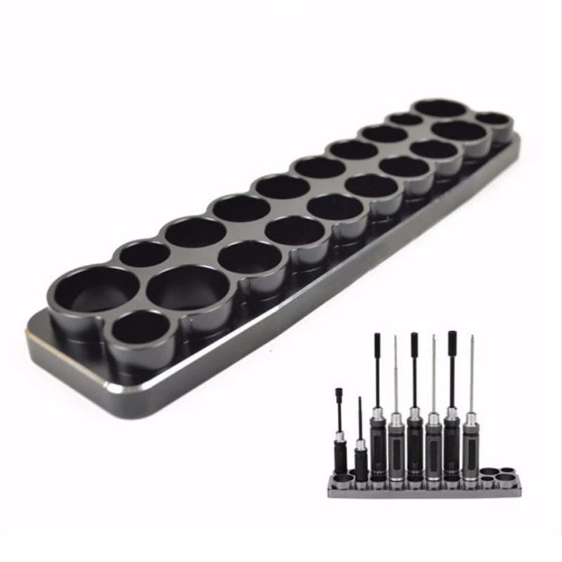 0XLD Durable Storage Holder Large Capacity 20 Holes Anti Deform Rust Proof Tool Stand