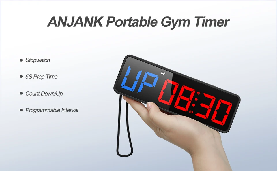 ANJANK Gym Timer 15