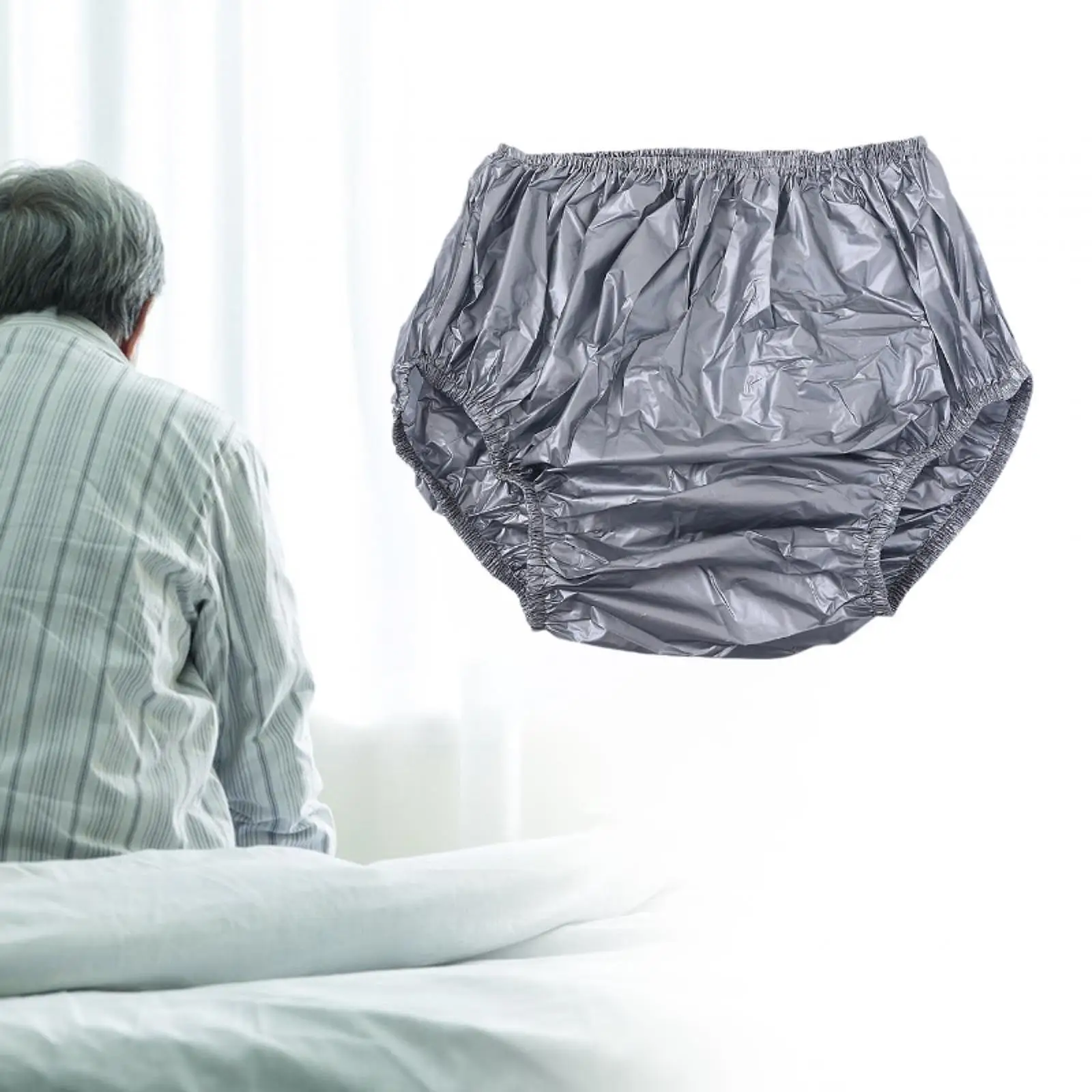 

Adult Diaper Soft Versatile Use Incontinence Pants Washable Elastic Undewears Resistant for Woman Man Old Adult Elderly Diapers