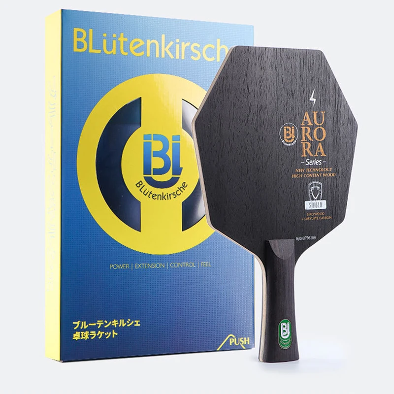 

HUIESON SHIELD Hexagonal Table Tennis Blade 5+2 Inner Carbon Structure Ping Pong Paddle Racket For Fast Attack & Loop with Box