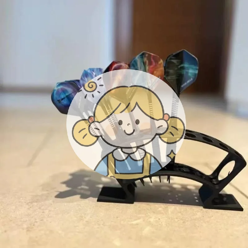 

[LA].1Pc Large Dart Cabinet With 27 Dart Slot Storage Darts Accessory For Players And Collectors 27-Slot Dart Board Holder