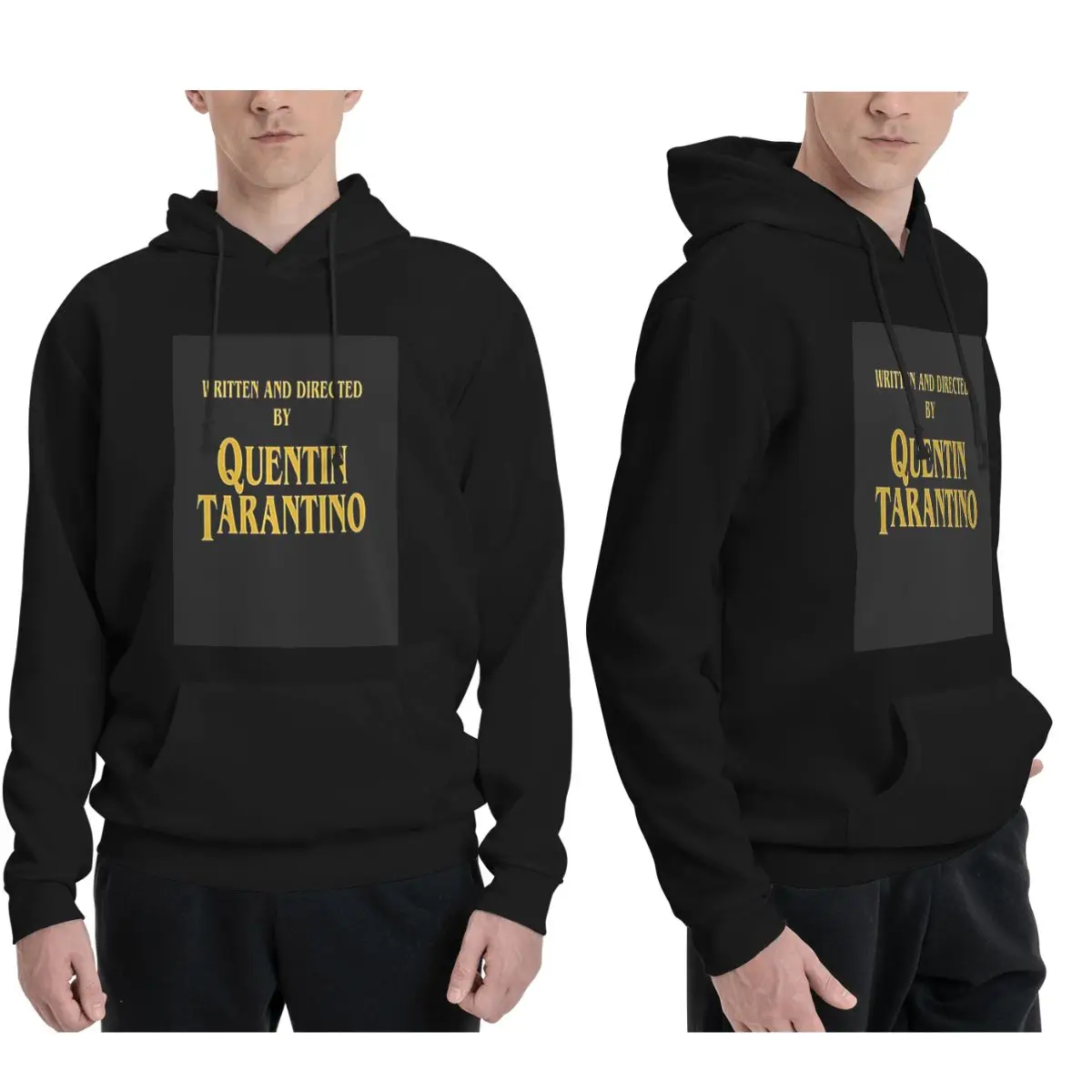 Written And Directed By Quentin Tarantino Hoodies Men Women Casual Pullover Sweatshirts Long Sleeve Streetwear Autumn Winter