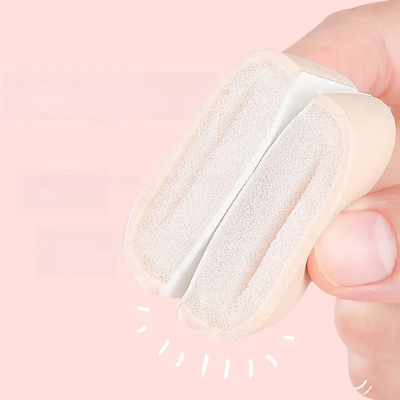 แป้งพัฟแต่งหน้าฟองน้ําเครื่องสําอางผ้าฝ้ายนุ่มแป้งพัฟล้างทําความสะอาดได้แต่งหน้าแห้งเปียก Dual-ใช้เครื่องมือ