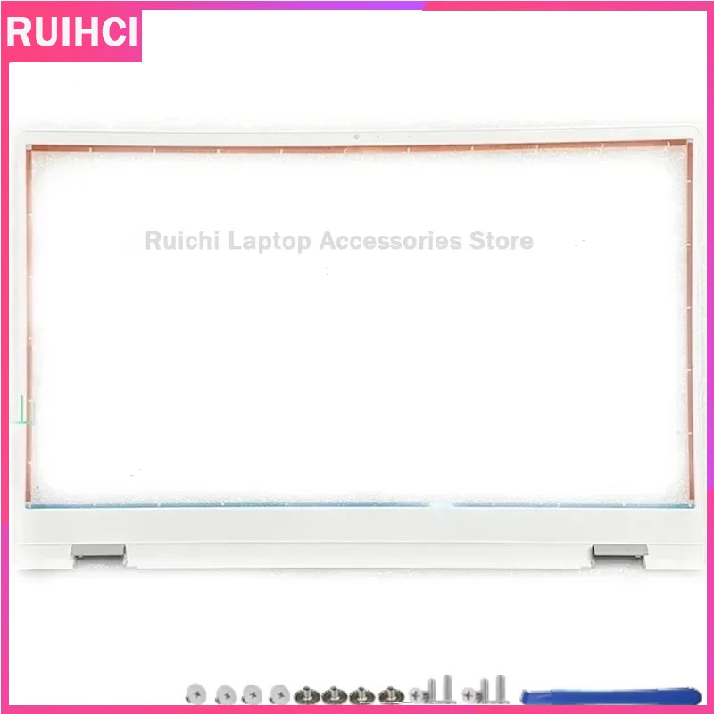 ل Inspiron 14 5401 5402 5405 ملحقات الكمبيوتر المحمول الجديدة حافظة كمبيوتر محمول LCD الغطاء الخلفي مفصلات الحافة الأمامية