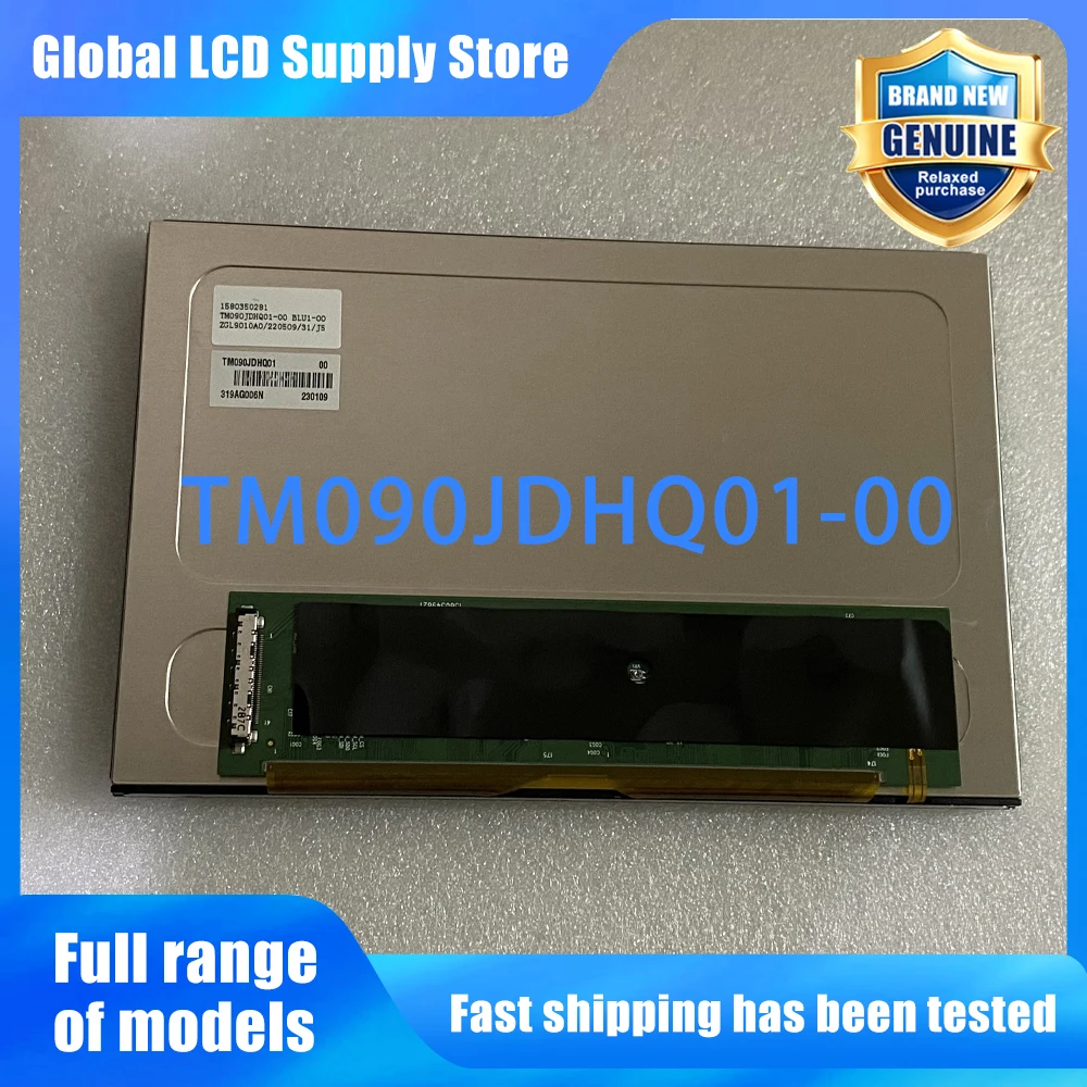 TM090JDHQ01-00 9.0 Inch 1280*800 LCD Screen Display Panel Replacement for Industrial Control Tablet Car Navigation Display