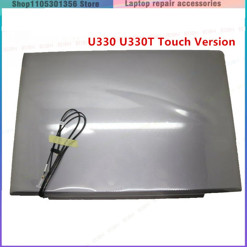 New For Lenovo U330 U330T LCD Top Back Cover 3CLZ5LCLV30 Touch  version Gray