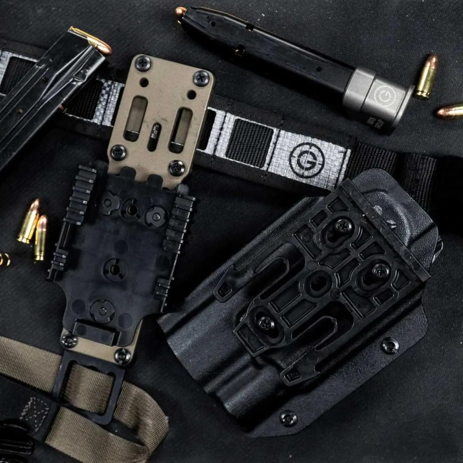 QLS عدة للصيد مسدس الحافظة محول قابل للتعديل التكتيكية الألوان الادسنس الإفراج السريع الحافظة تصاعد الملحقات