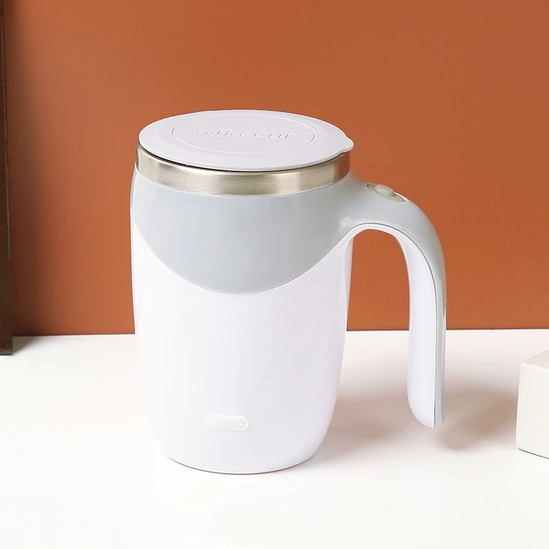 2026 Coffee mixing cup, automatic mixing cup, magnetic rotating electric milk cup, mark cup, 304 stainless steel