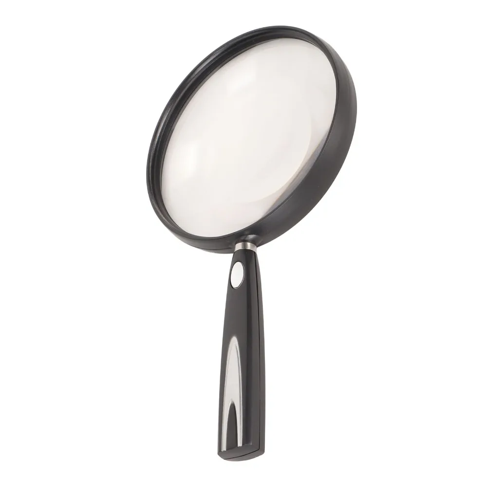 

Ручная лупа с 1,5-кратным увеличением, АБС-пластик, нескользящая ручка, лупа для чтения, черная ручная лупа для чтения