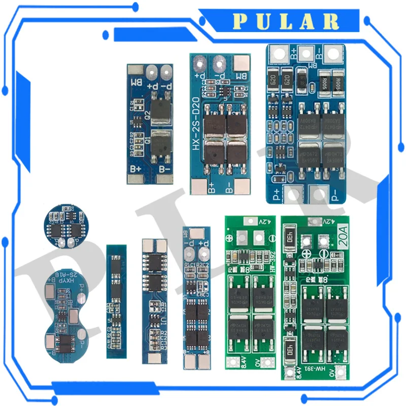 2S 3A 4A 5A 8A 10A 13A 20A 7.4V 8.4V li-ion 18650 PLR płyta zabezpieczająca baterię litową/BMS płyta standardowa/waga