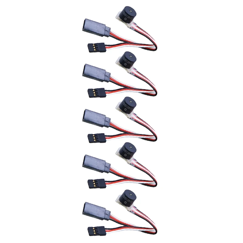 5PCS Model Aircraft Tracker 110dB Super Loud Alarm Buzzer 13x15x12mm Mini Size Suitable for AM/FM PCM PPM Remote Control System