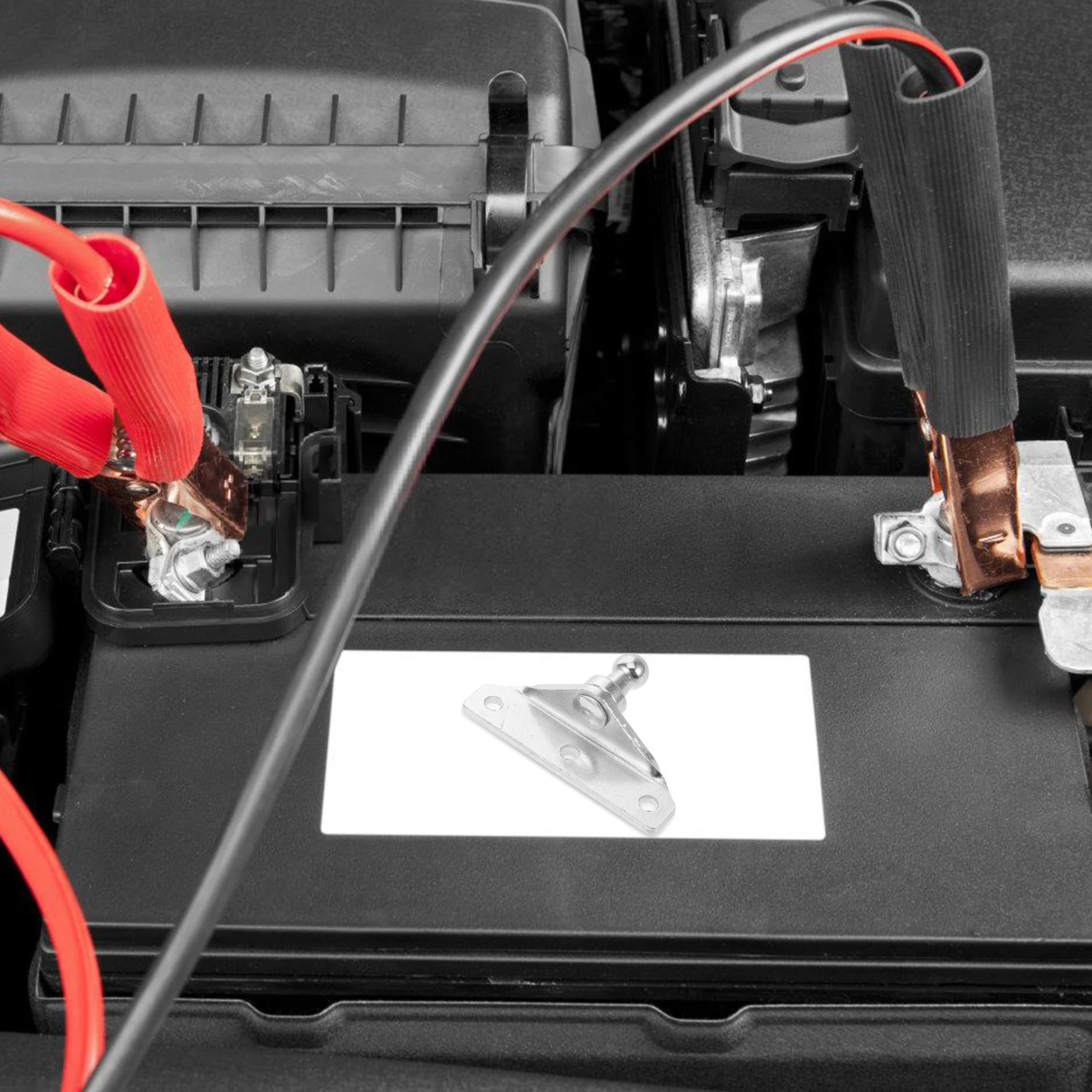 

Ball Head Bolt Bracket Strut Mount 10mm Metal Stud Gas Lift Spring Shock Absorption Easy Installation Silver Color Car