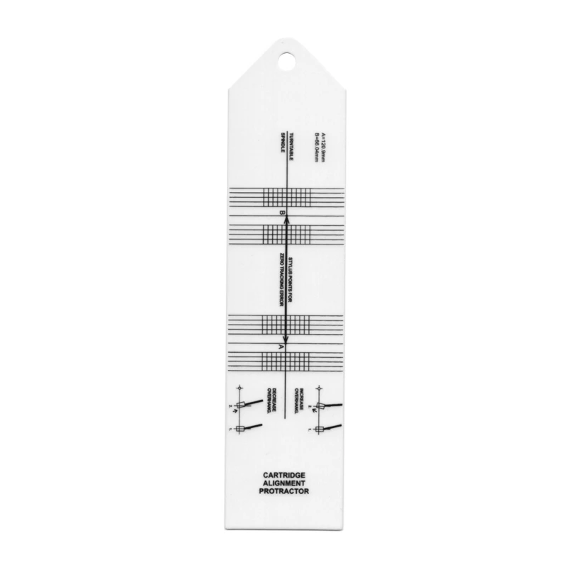 Acrylic Pickup Calibration Distance Gauges, Cartridge Stylus Alignments, Adjust Tool for Record Player, Vinyl Player