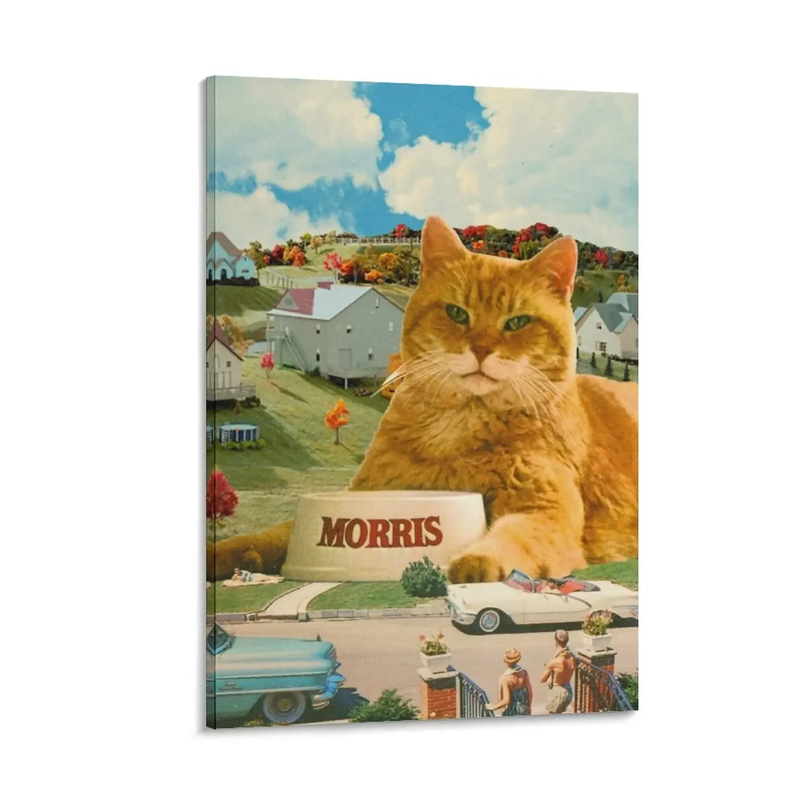 

Morris the Cat Canvas Painting fashion wall paintings Decoration wall living room decoration
