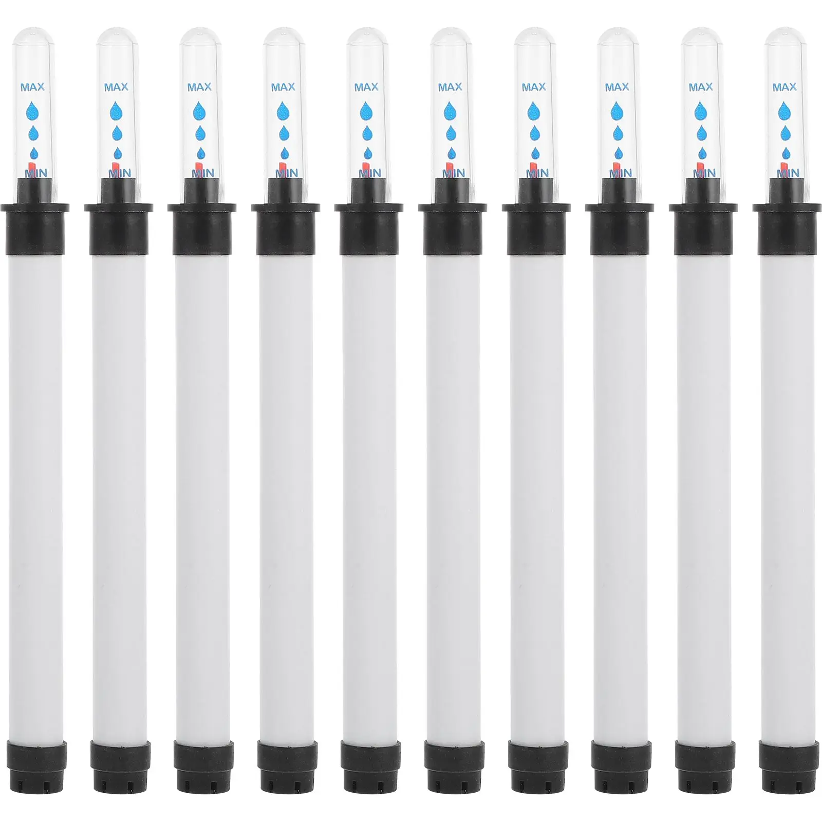 10Pcs Plants Water Level Indicator Meter Probe Water Level Gauge Buoy Potted Hydroponic Plant Level Indicator Garden Monitor