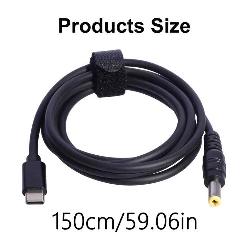 USB 유형 C-전원 케이블 9V 12V 15V 20V 라우터, 카메라, 노트북 Dropship을위한 높은 신뢰성 3A 고속 충전