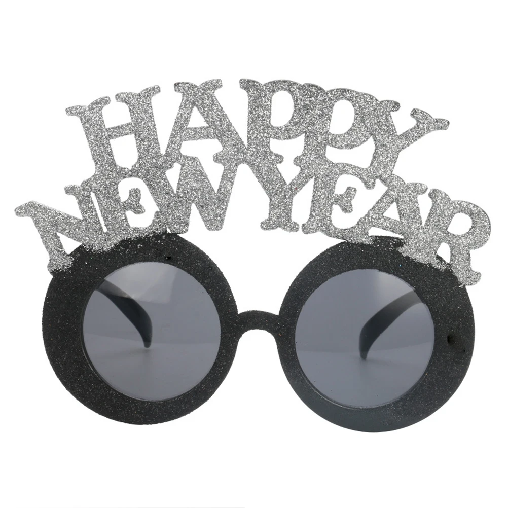 

Happy New Year Glasses Photo Booth Props Celebration Party Favor Accessories Festival Supplies Decoration