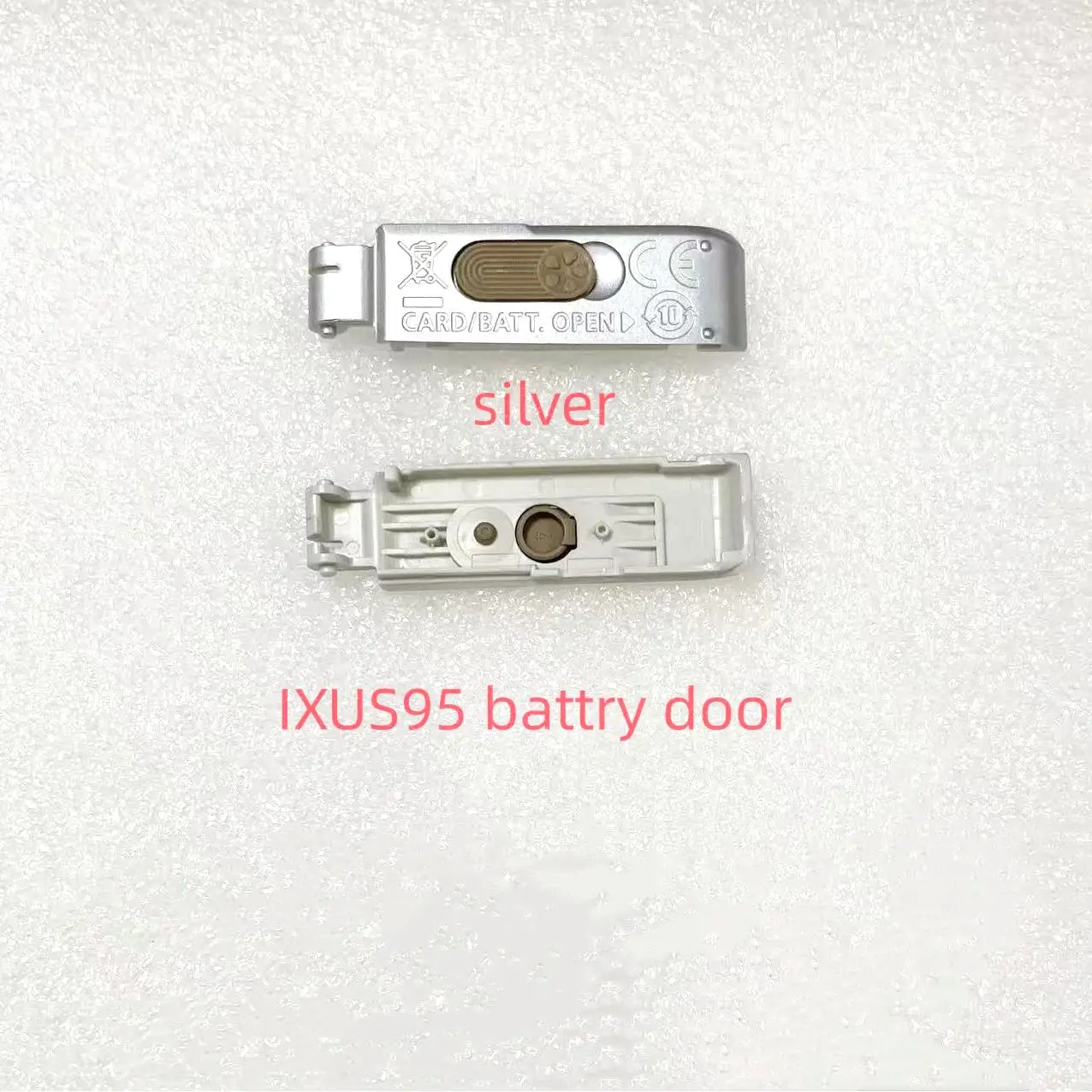 

Новая оригинальная серебряная батарейная отсека для Canon IXUS95, крышка батарейного отсека, запасная часть двери