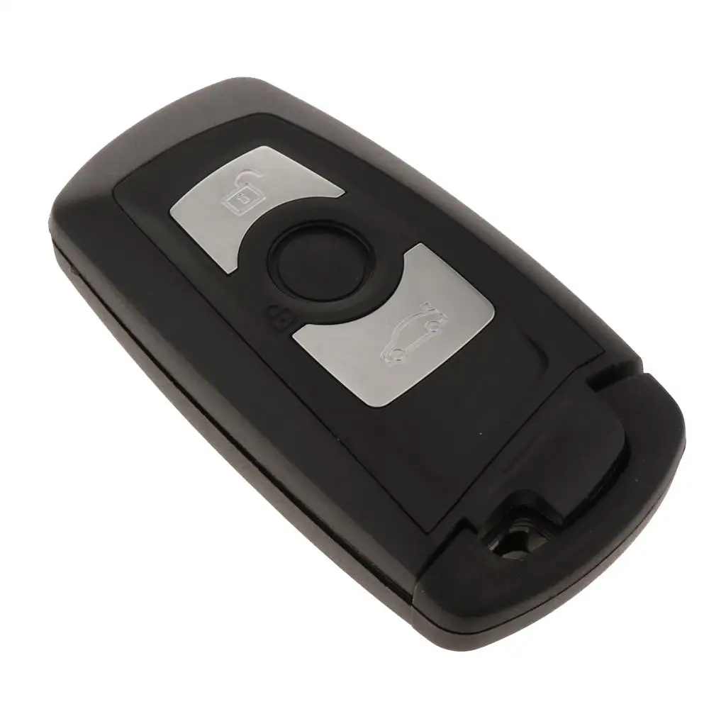 Replacement Case Fit for Keyless Entry Remote Key Shell Combo Key with Uncut Blade Blank ( Key Shell)