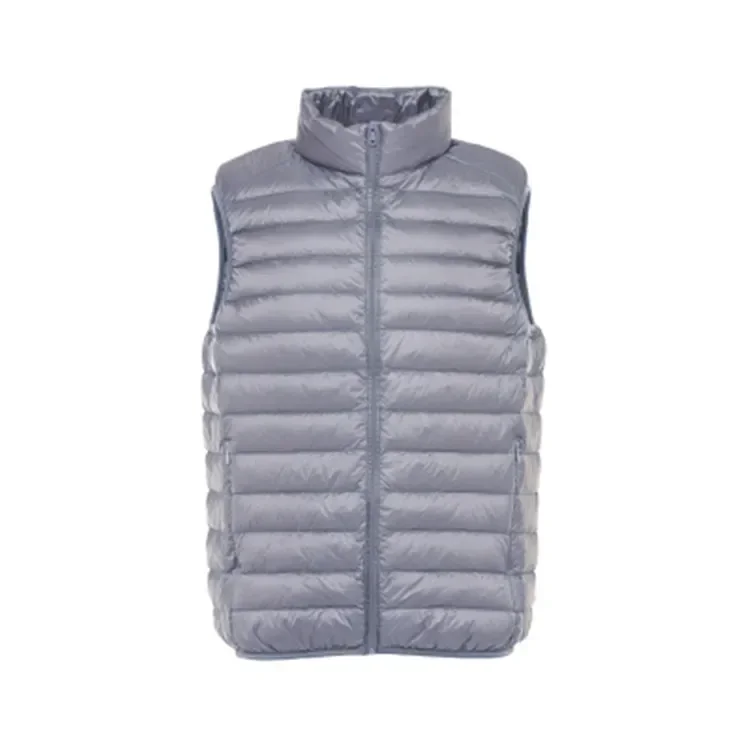 Winter Men Duck Down Vest 2023 Coat Ultralight Sleeveless Puffer Vest Jacket Ultra Thin Warm Lightweight Down Jacket Waistcoat