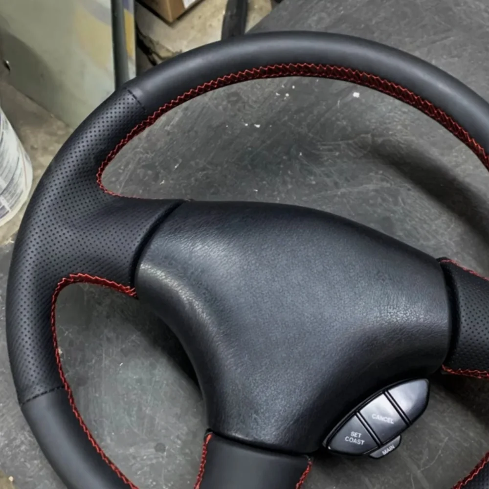 Customization Hand Sewing Artificial Leather Car Steering Wheel Cover For Mazda MX-5 MX5 Miata NB 1998-2005 RX-7 RX7 1999-2002