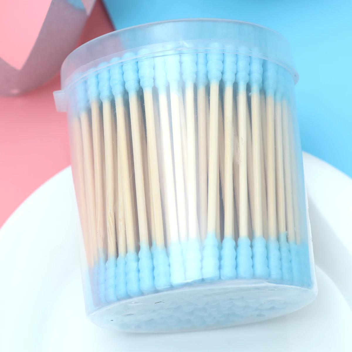 

200pcs Double Tipped Cotton Multifunctional Makeup Applicator Cleaning Tools For Care Nail Beauty Earwax Removal Random