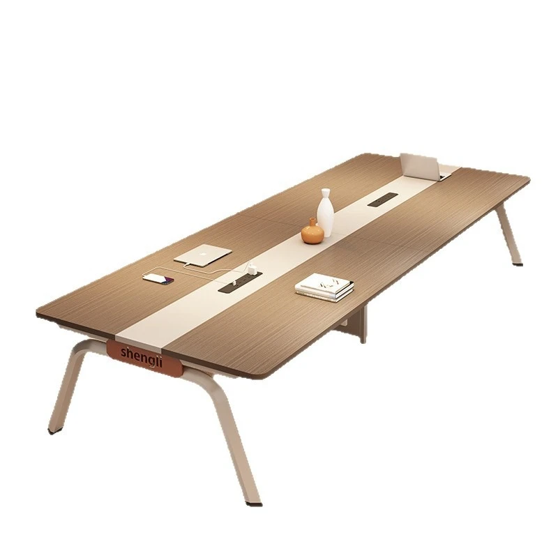 

Modern simple large and small conference room reception negotiation table long training table and chair combination