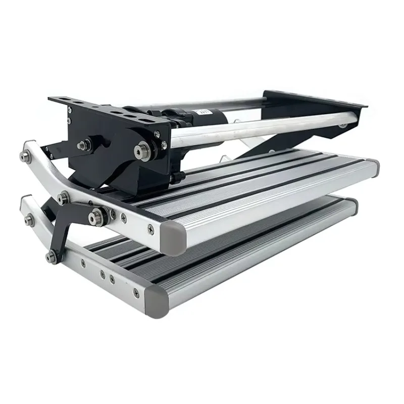 رائجة البيع قافلة Treppe Wohnmobil Rv خطوة القدم هدفين المضادة للانزلاق باب السيارة خطوة لسيارات الدفع الرباعي و Rv-أسود #2