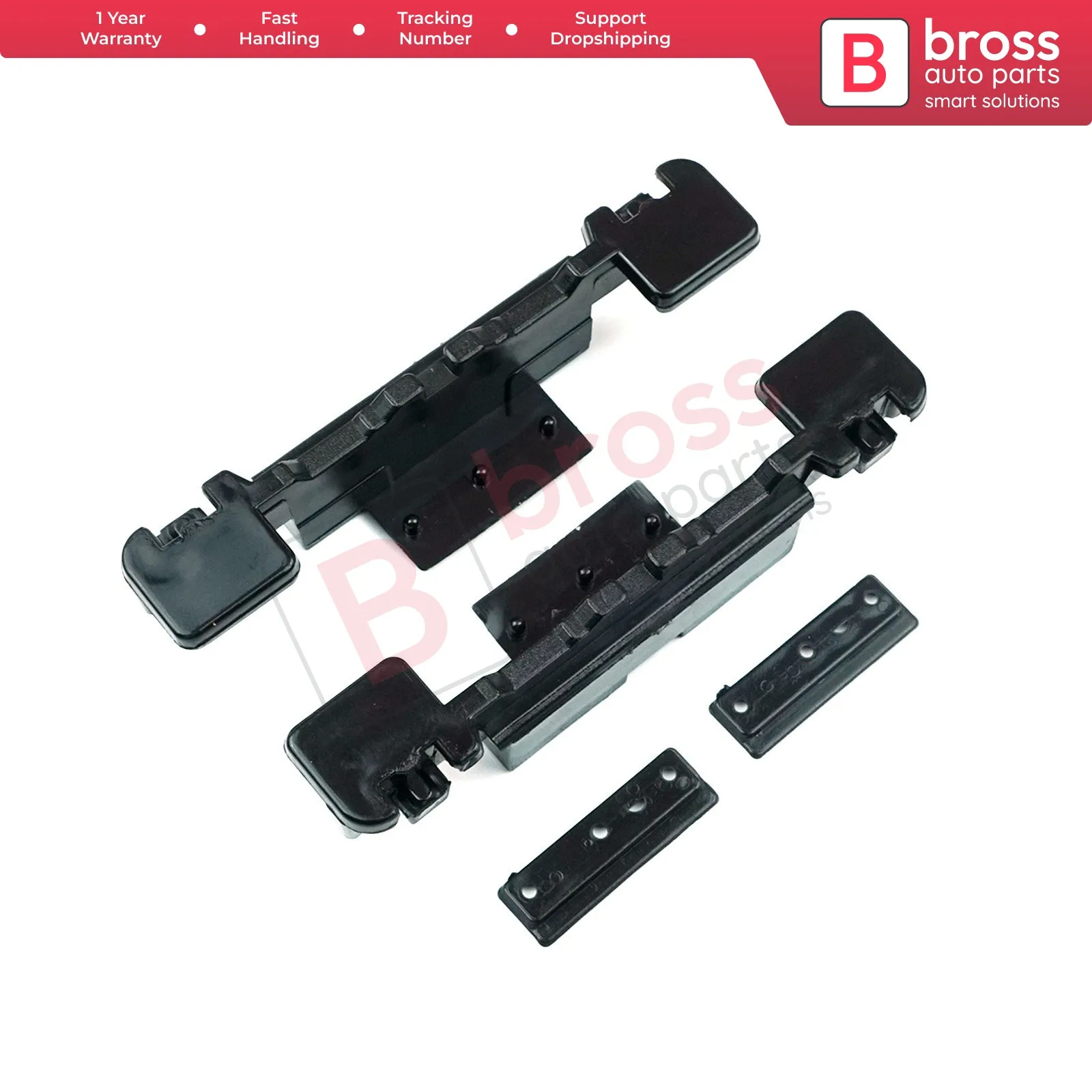 

Bross BSR538 Sunroof Sunshade Curtain Repair Parts 5 G6877307 8 V3877355 for Audi A3 S3 VW Golf MK7 Polo Skoda octavia Seat Leon