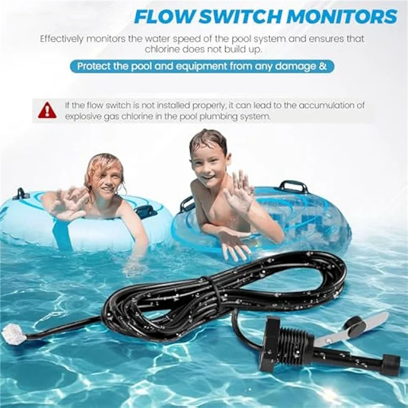 ホットセール-2X GLX-FLO フロースイッチアセンブリ ヘイワードゴールドライン塩塩素化システム用-ケーブル付きプールフローセンサー