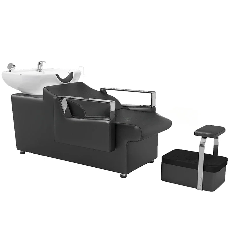 

Stylist Head Spa Beauty Salon Chair Shaving Washing Machine Shampoo Bed Head Wash Treatment Lava Cabezas Salon Furniture