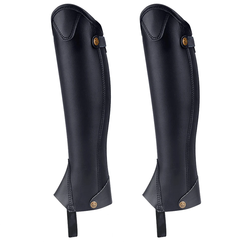 

Comfortable Equestrian Leg Protection Horse Riding Boots Black Equestrian Leg Guards Equestrian Events For Equestrian Activities