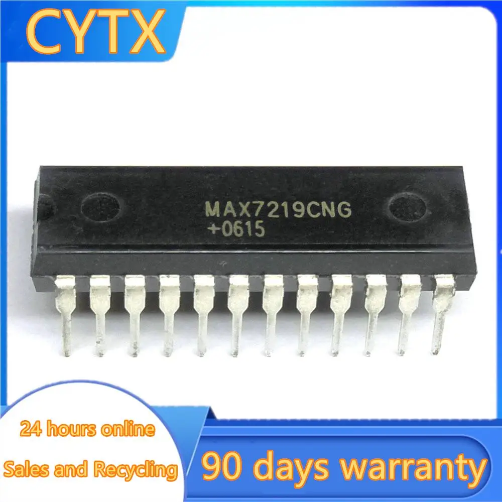 5PCS/LOT  MAX7219CNG   MAX 7219CNG   MAX7219 CNG  MAX7219C MAX7219CN DIP24 in stock