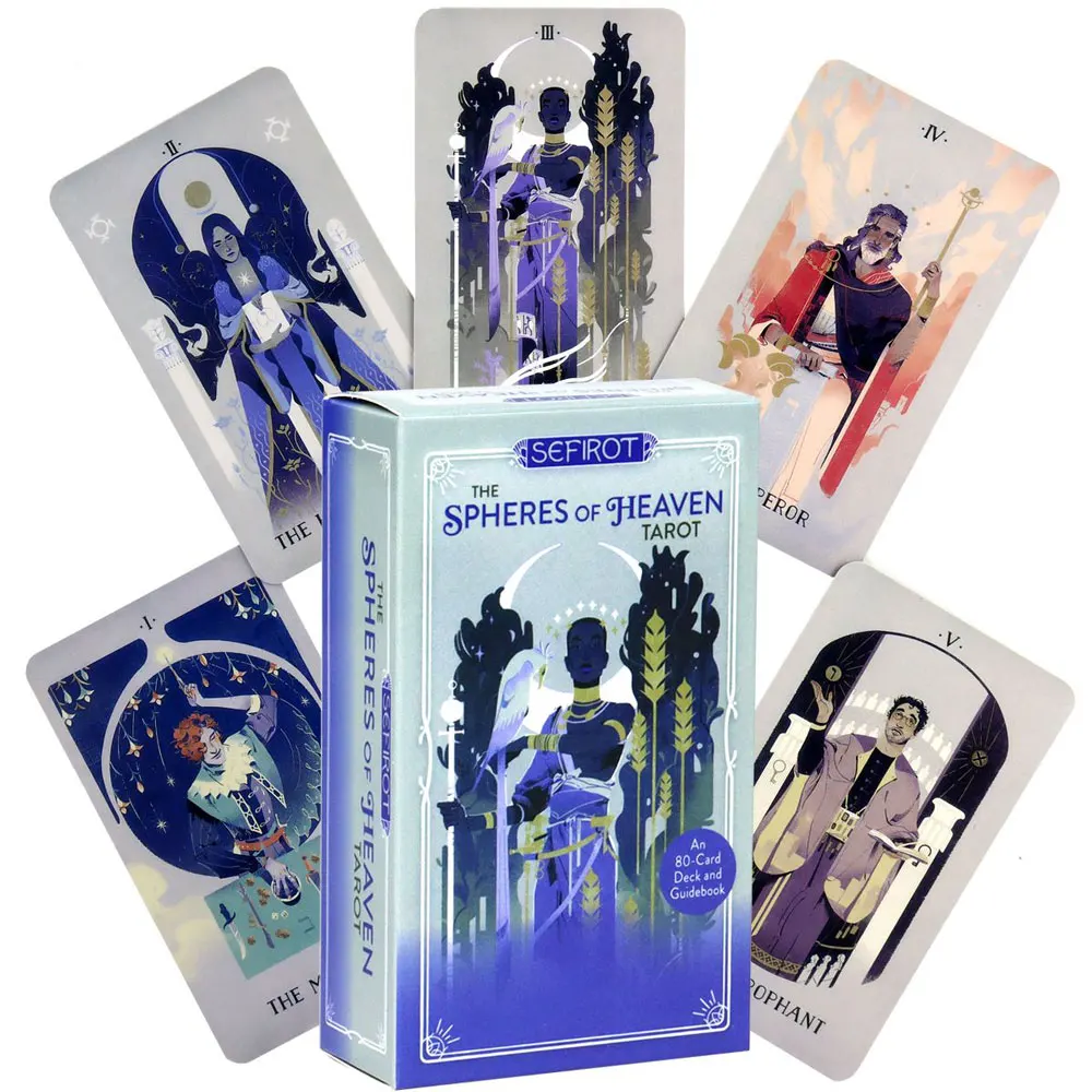 

The Spheres Of Heaven Tarot Oracle Leisure Entertainment Card Family Gathering Divination Deck Tarot Board Playing Card Game