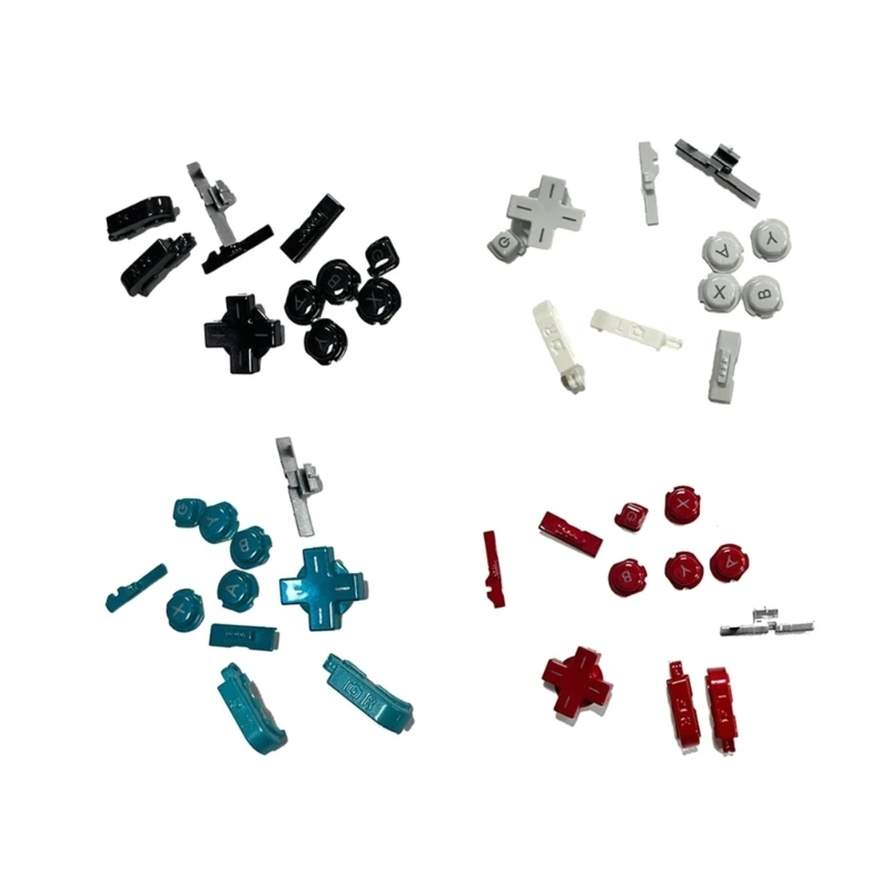 Replacement ABXY D-Pad Button Set For 3DS ABXY Power Button On-Off Keys Game