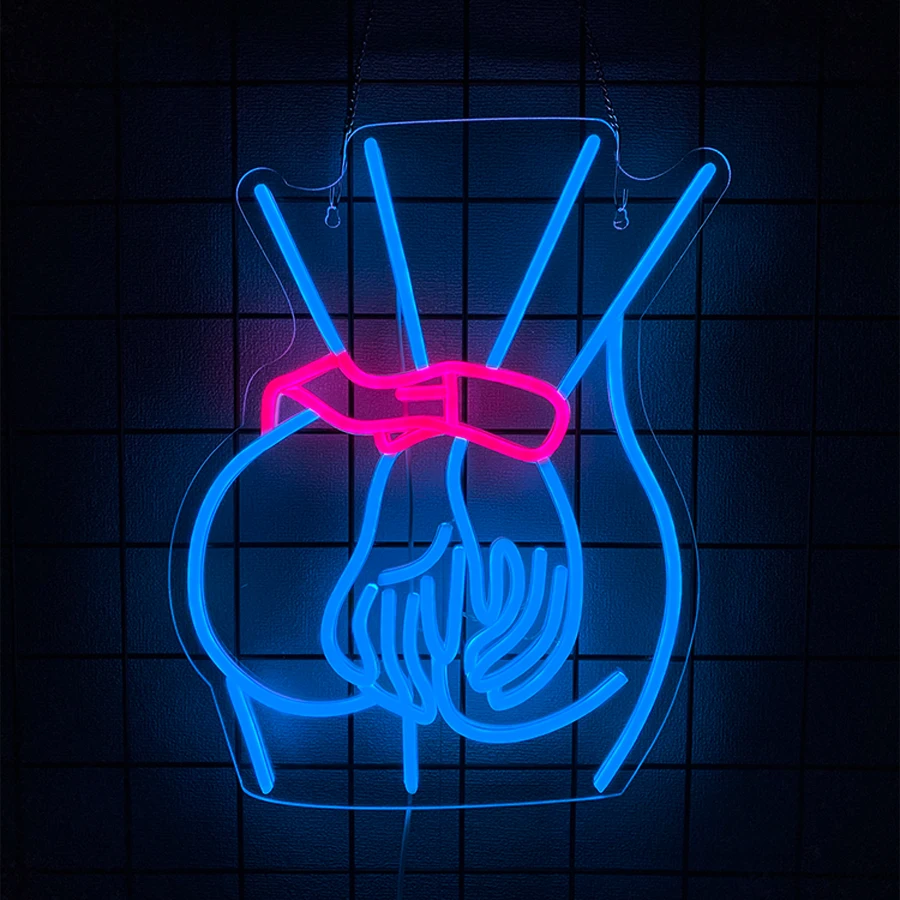 Pretty Ladies Body Neon Art Li - Garage Lighting Decor 评论和价格