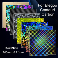 Build Plate for Elegoo Centauri Carbon Plate PEI Carbon Fiber Sheet Smooth Centauri Carbon Build Plate Elegoo 3D Printer Parts