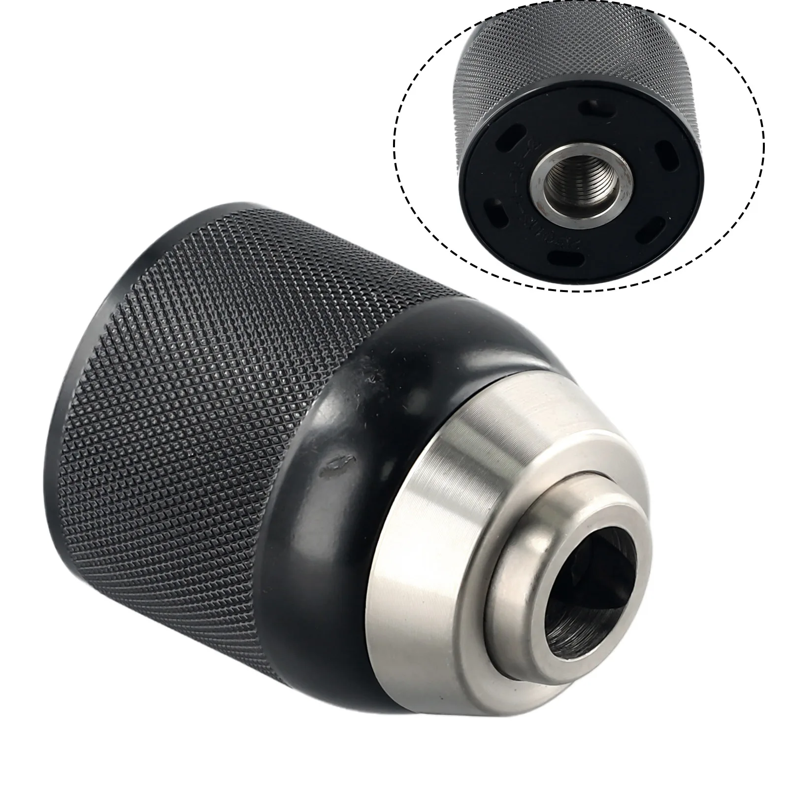 pieces-de-mandrin-pieces-de-mandrin-de-forage-modele-en-metal-plastique-sans-cle-pour-outil-electrique-dewalt-1-pieces-noir-pour-dc988k-dc984kn