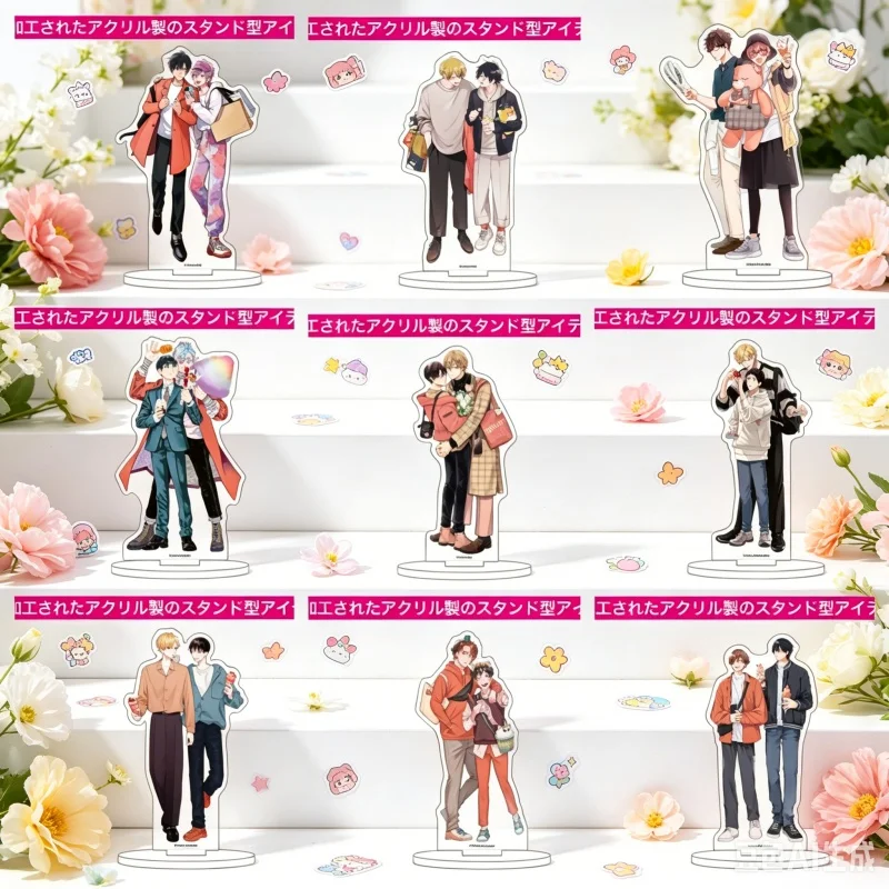 15CM B-Boy P! 6th Anniversary POP UP STORE in Marui Acrylic Stand Mr. Unlucky Has No Choice but to Kiss! toshi Yamamoto Keychain